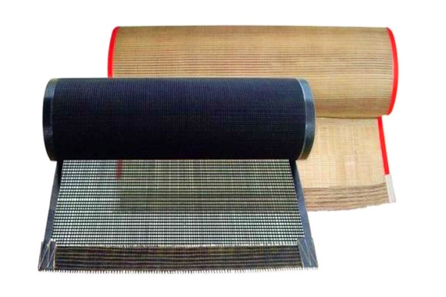 Nastro in rete PTFE resistente alle alte temperature Nastro trasportatore in rete PTFE Nastro in rete PTFE resistente alle alte temperature Nastro trasportatore in rete PTFE