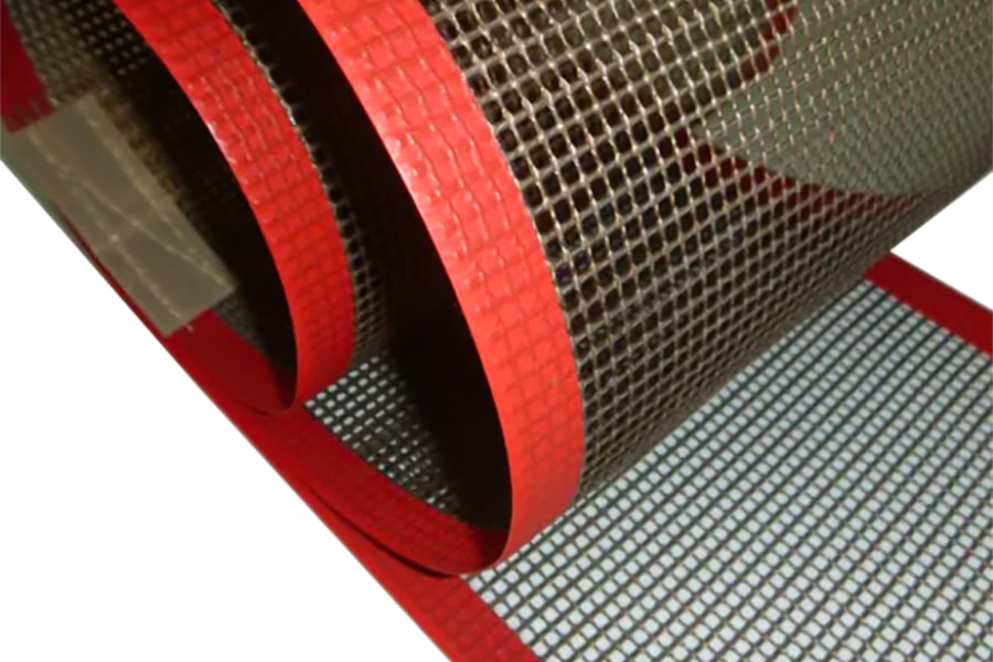 Nastro in rete PTFE resistente alle alte temperature Nastro trasportatore in rete PTFE Nastro in rete PTFE resistente alle alte temperature Nastro trasportatore in rete PTFE