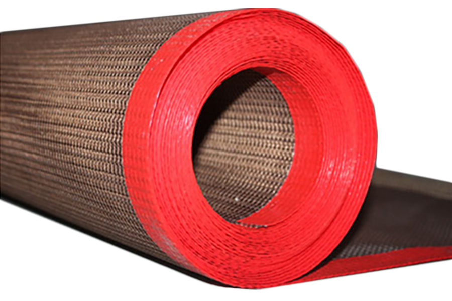 Nastro in rete PTFE resistente alle alte temperature Nastro trasportatore in rete PTFE Nastro in rete PTFE resistente alle alte temperature Nastro trasportatore in rete PTFE