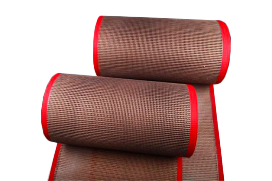 Nastro in rete PTFE resistente alle alte temperature Nastro trasportatore in rete PTFE Nastro in rete PTFE resistente alle alte temperature Nastro trasportatore in rete PTFE