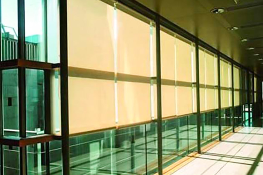 Tessuto per tende ignifugo oscurante in PVC flessibile resistente ai raggi UV - per casa, ufficio, luogo pubblico