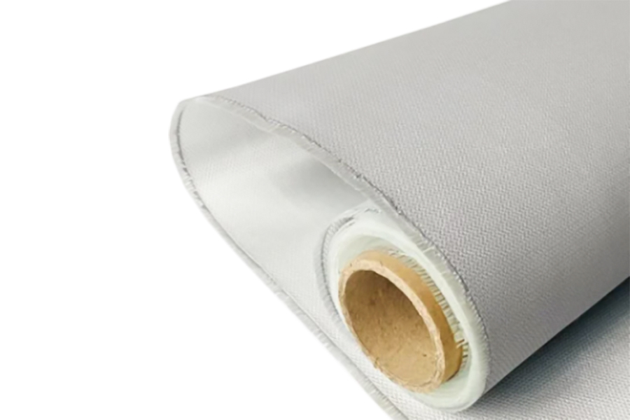 Tessuto in fibra di vetro rivestito in PU resistente all'acqua, durevole e resistente agli strappi - per l'industria, l'edilizia, la protezione dell'ambiente