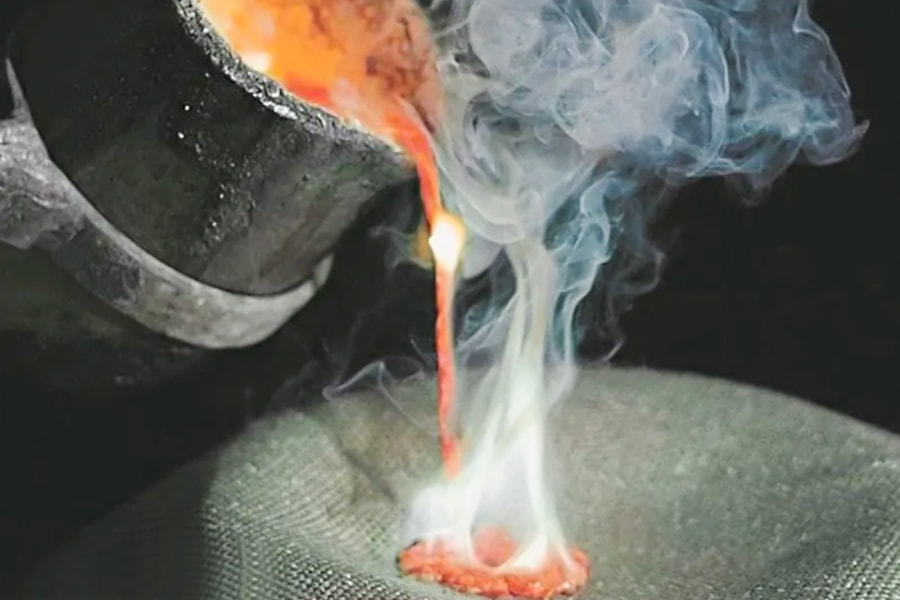 Tessuto in fibra di vetro ad alto contenuto di silice, ignifugo, resistente al calore e ignifugo