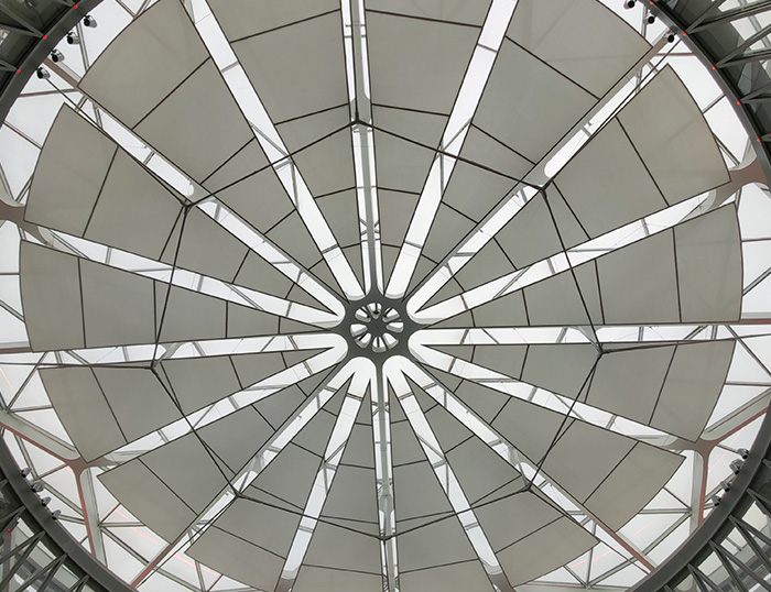 Soffitto dell'edificio