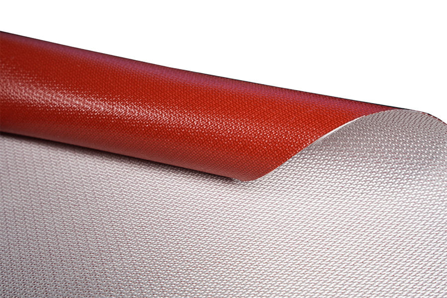 Tessuto isolante in silicone resistente alle alte temperature, ignifugo e resistente alla corrosione